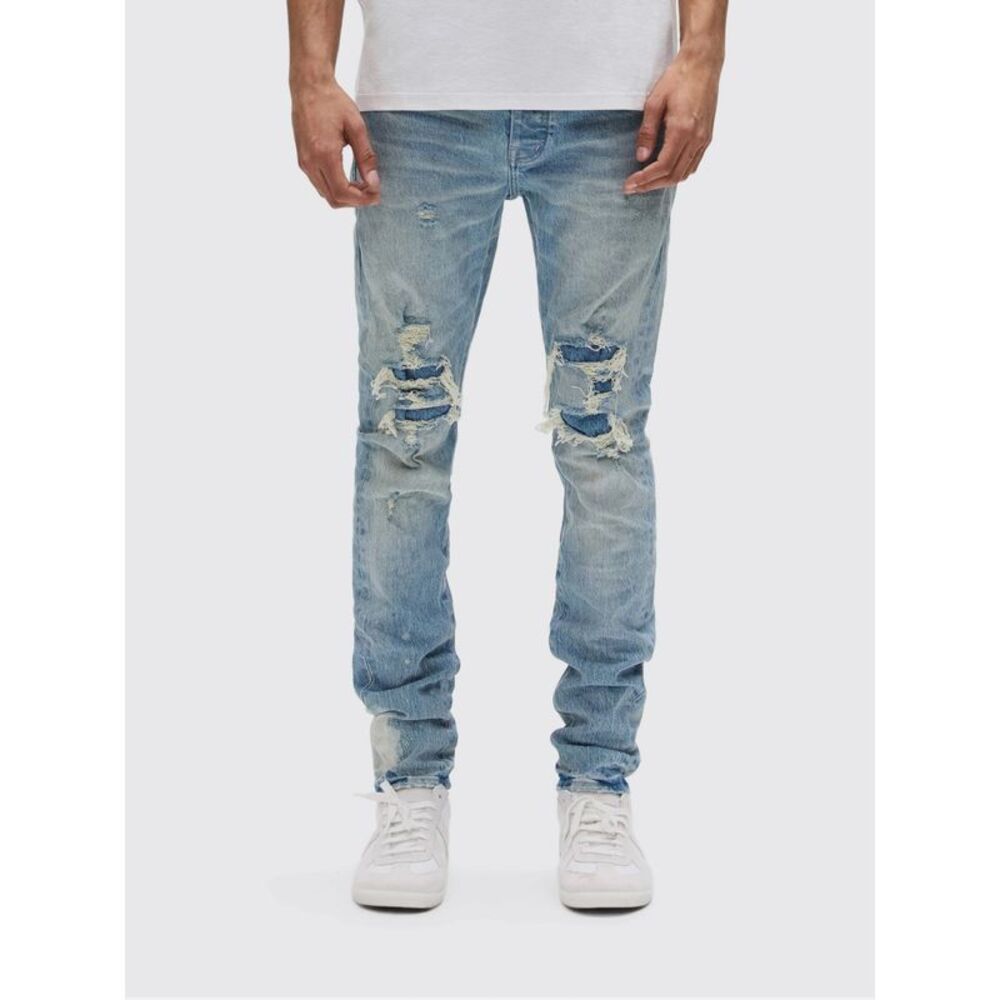 Purple Jeans Men Blue
